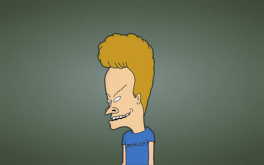 Download Beavis And Butt Head Single Portrait Wallpaper | Wallpapers.com