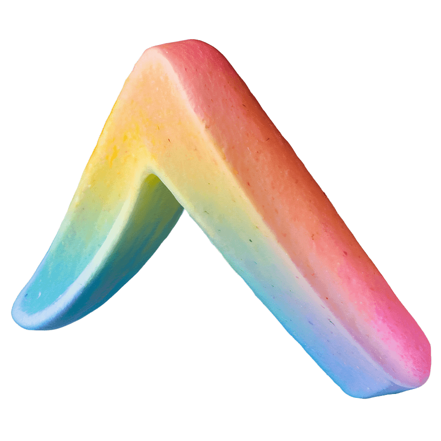 Pastel Rainbow Gradient PNG 69