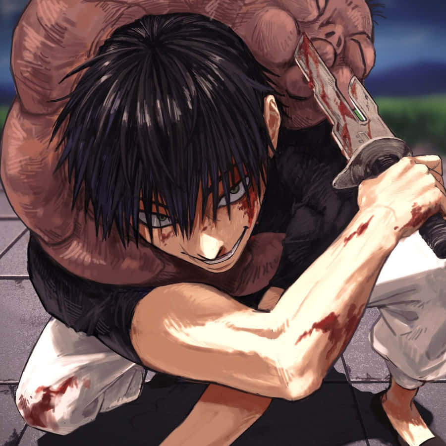 Toji Fushiguro Anime Charakter