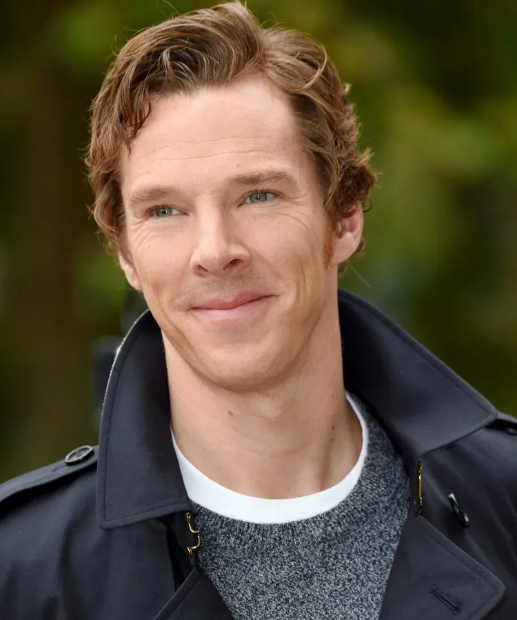 BenedictCumberbatch som ler.