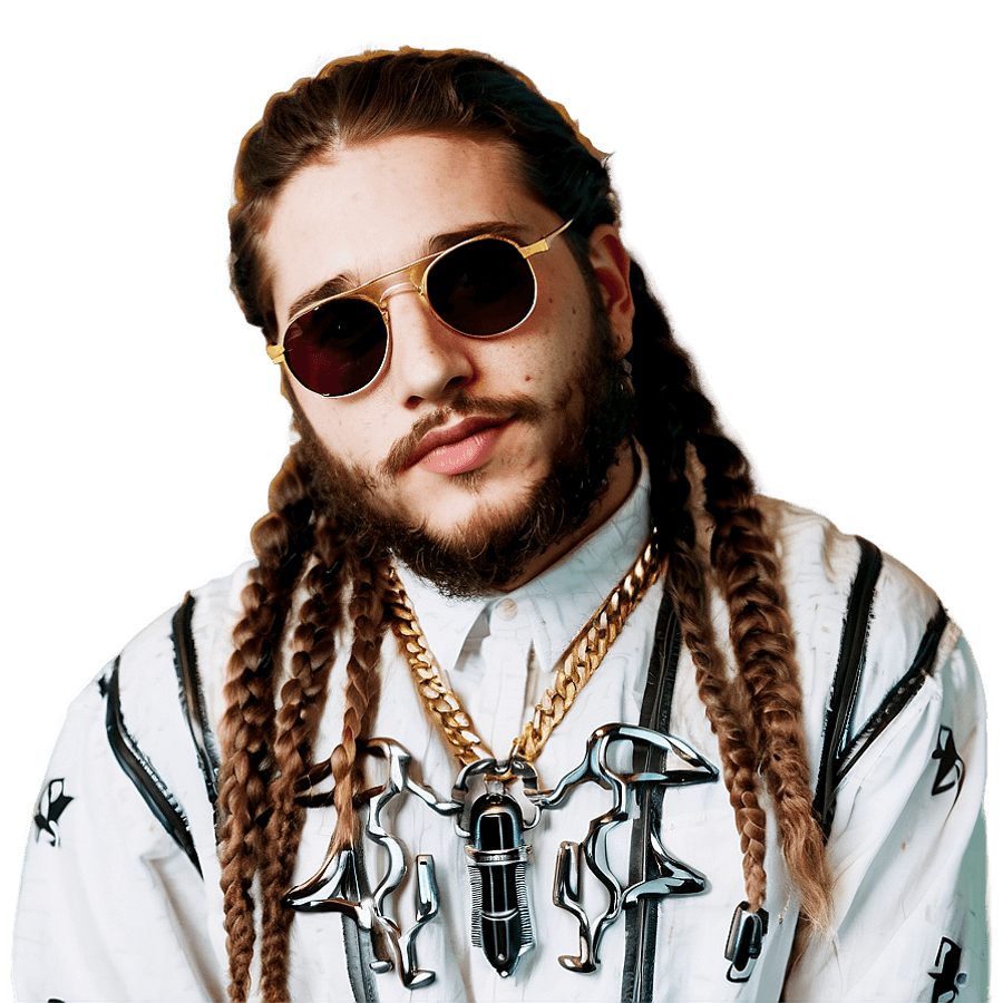 Post Malone Sunglasses Style PNG xki6