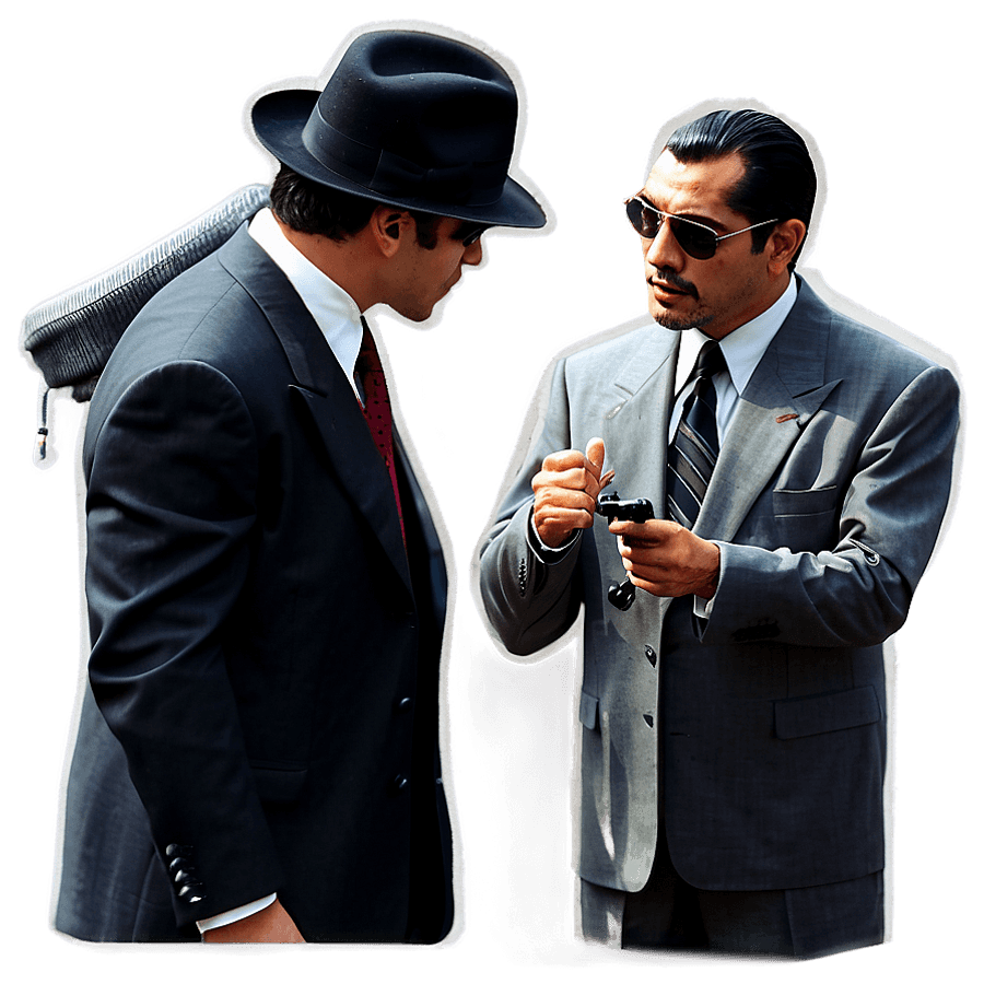 Mafia Meeting Scene PNG vbj