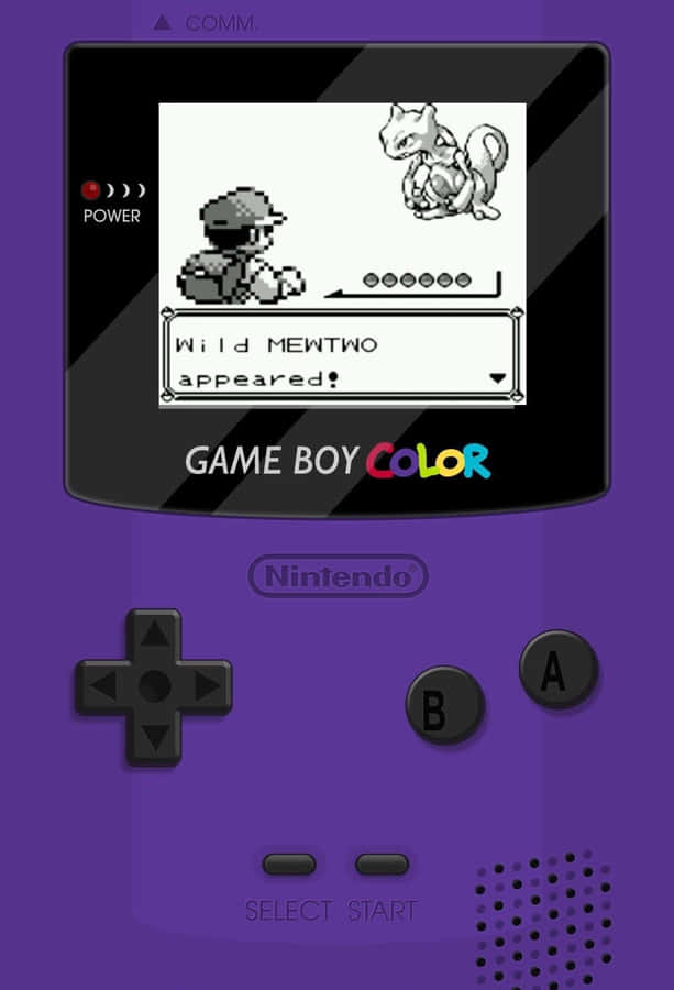 Pokemon Mewtwo Möte Gameboy Color