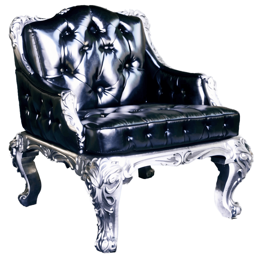 Adjustable Black Chair PNG 06282024