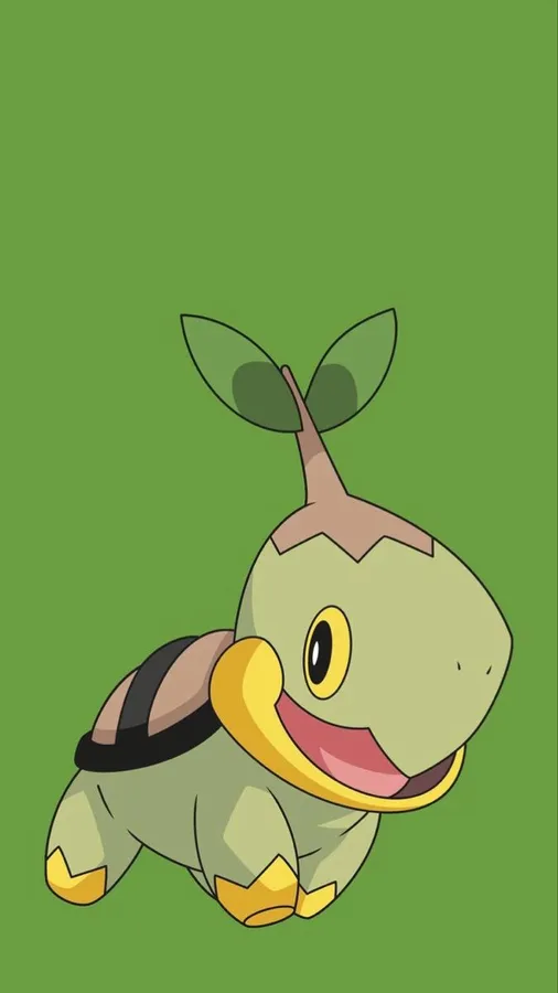 Green Turtwig iPhone