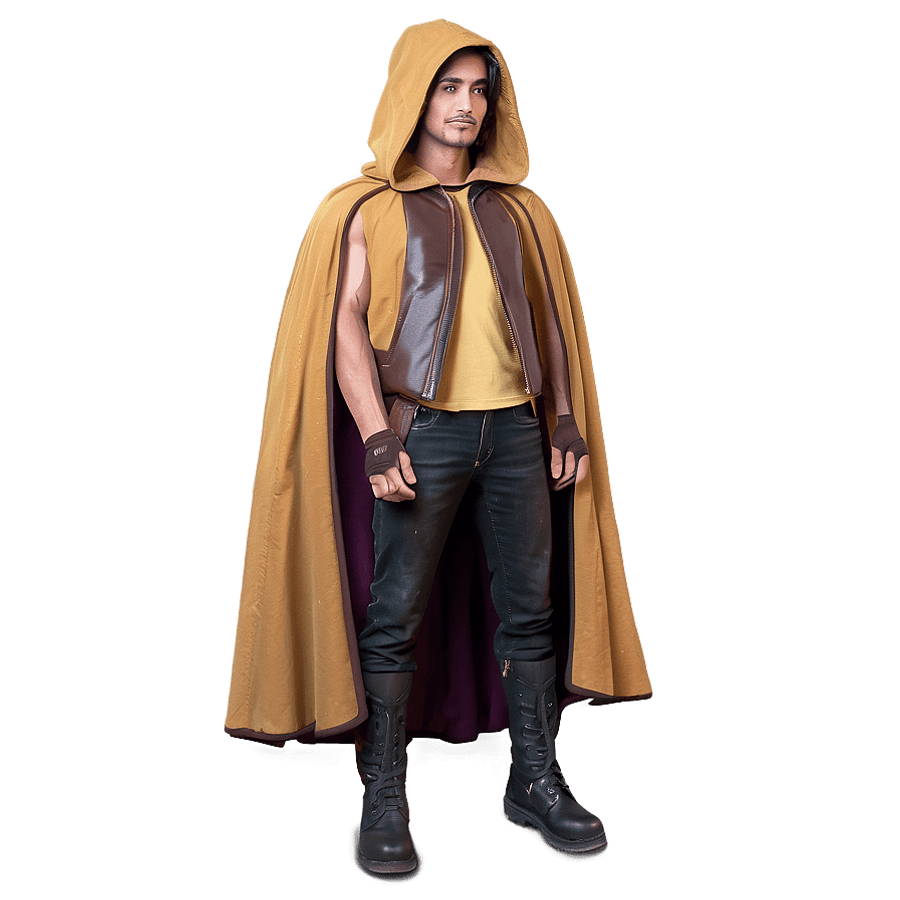 Convertible Cloak with Hood PNG dia