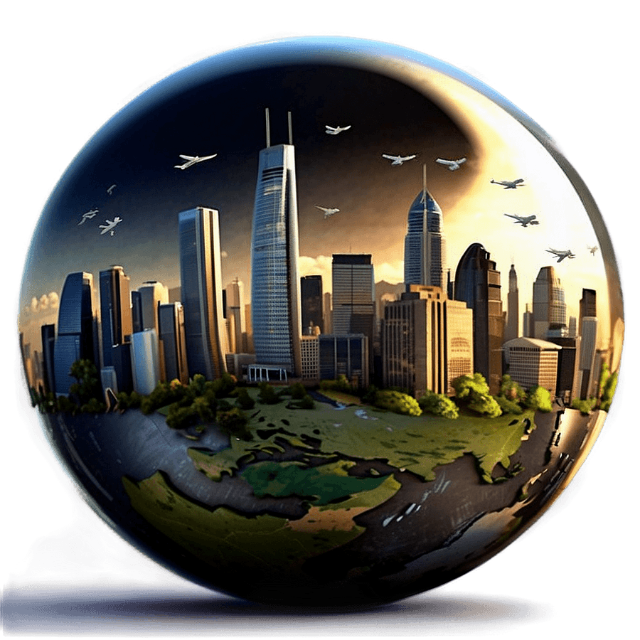 Tiny World Landmarks PNG 05242024