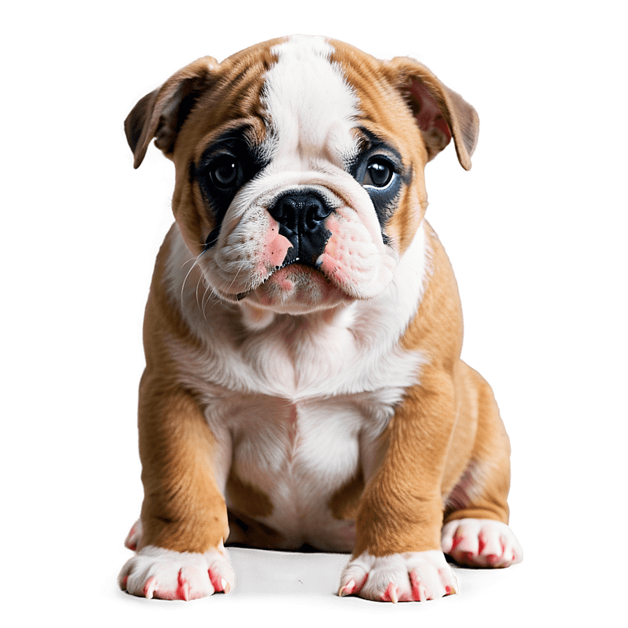 Adorable English Bulldog Puppy PNG 06252024