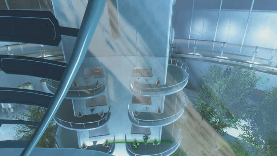 Fallout4 Institut 1920 x 1080 Hintergrundbild