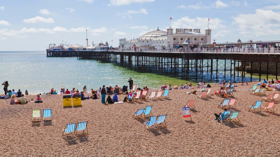 Brilhodo cais de Brighton