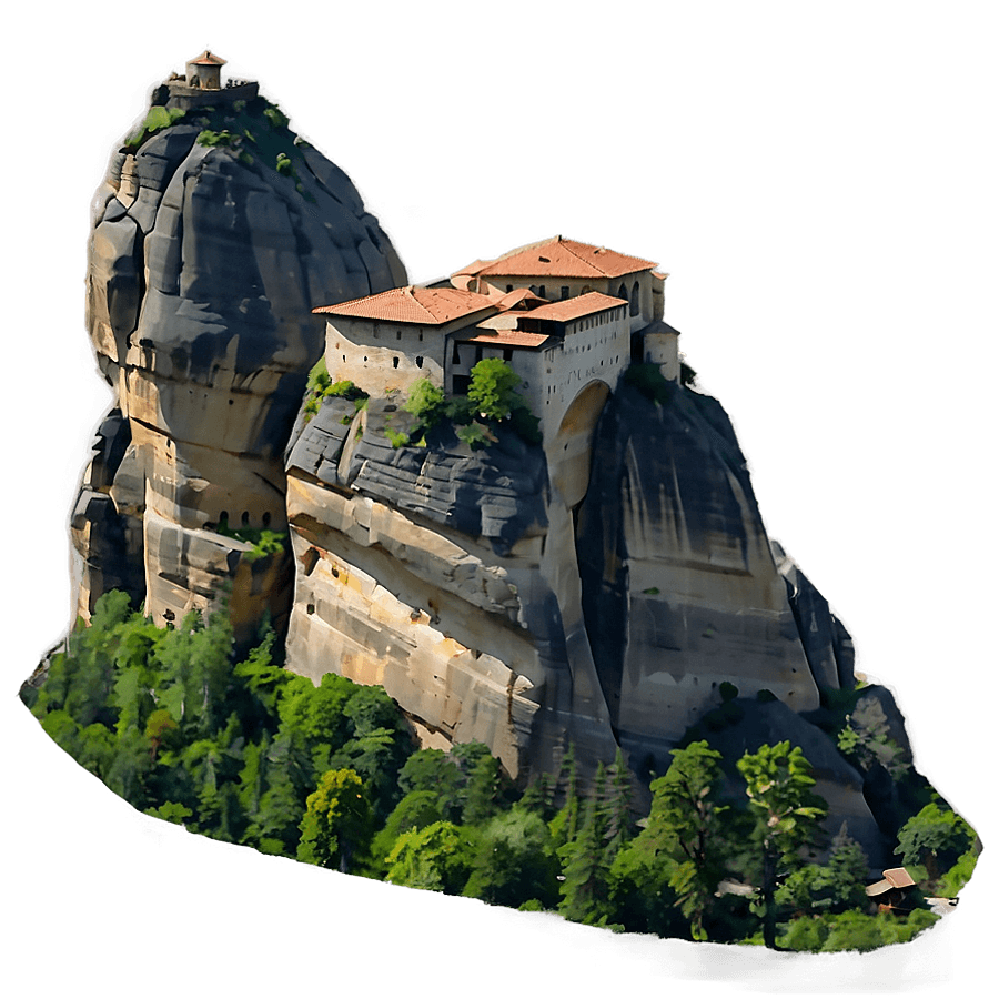 Meteora Monasteries PNG 53