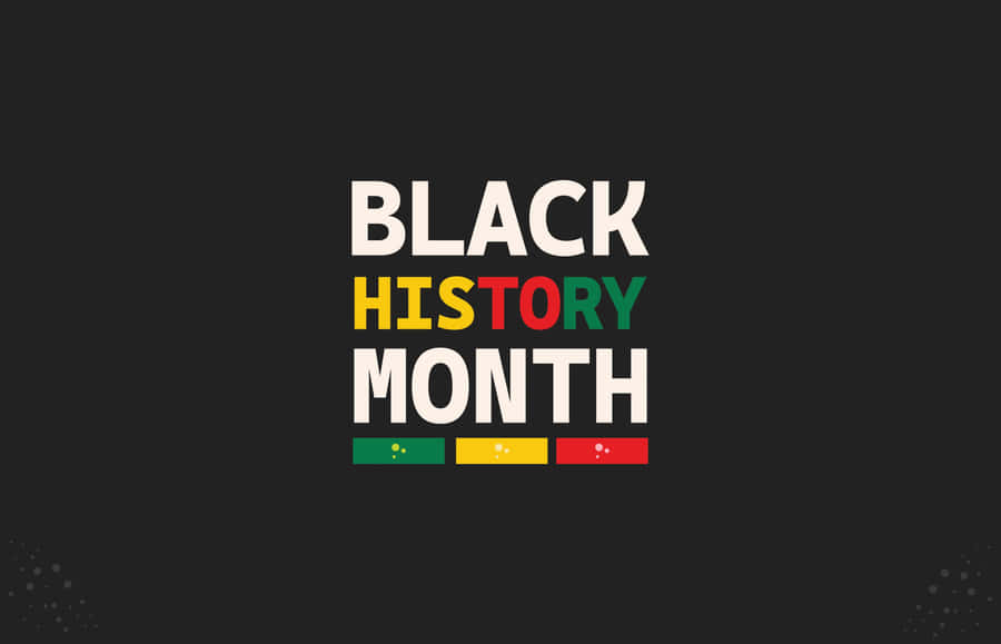 Banner zur Feier des Black History Month