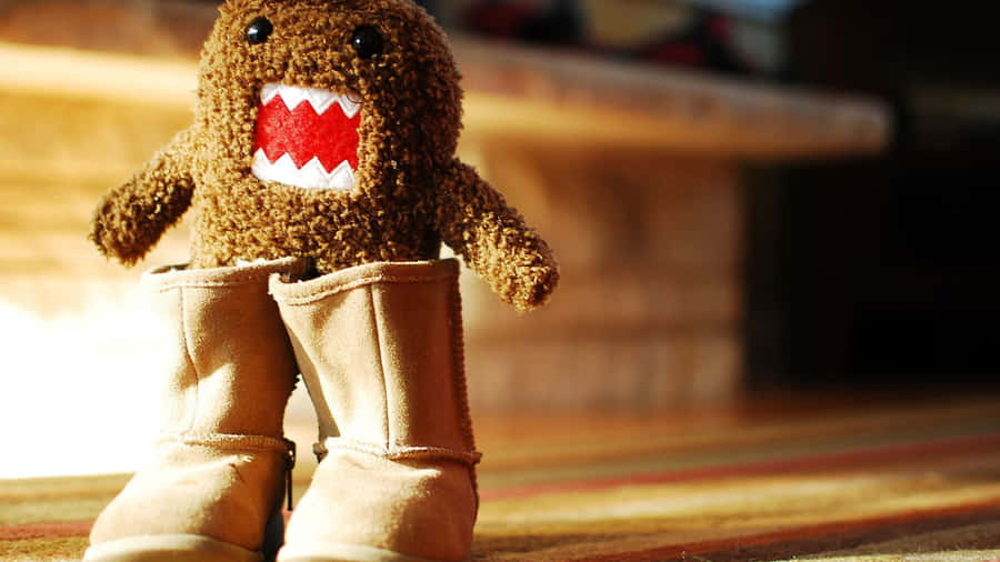 Domo Kun em Botas
