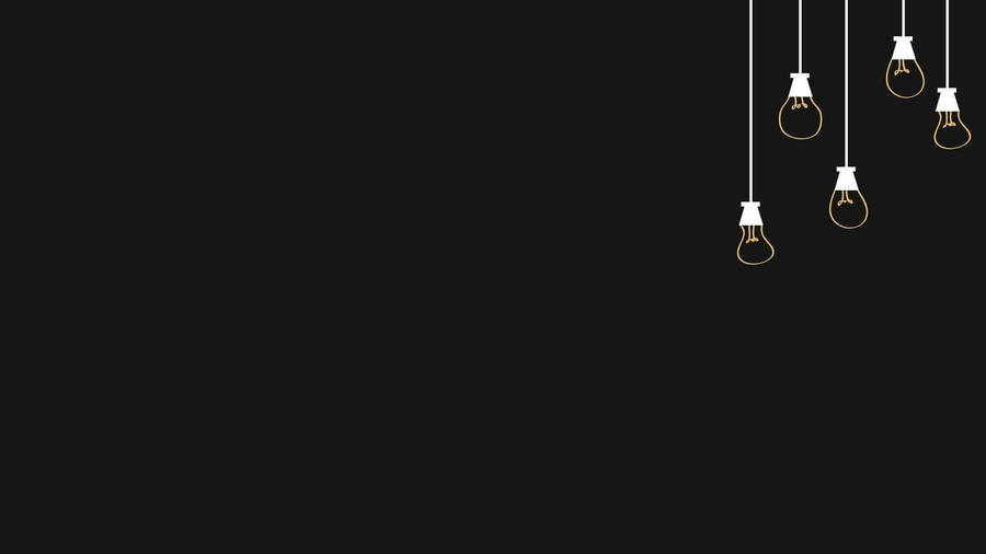 Download Black And White Aesthetic Light Bulbs Wallpaper | Wallpapers.com