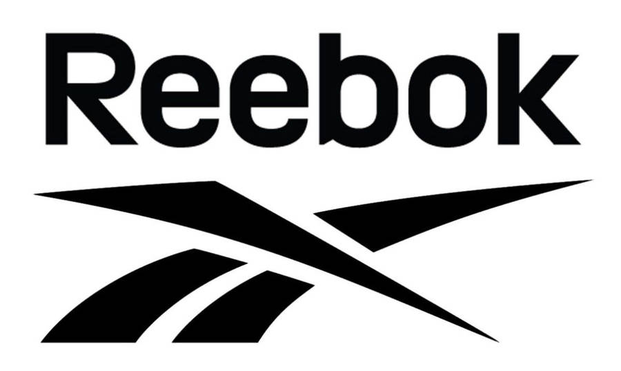 Download Black White Reebok Logo Wallpaper | Wallpapers.com