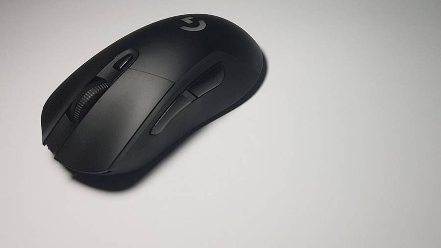 Download Black Logitech Mouse Wallpaper | Wallpapers.com