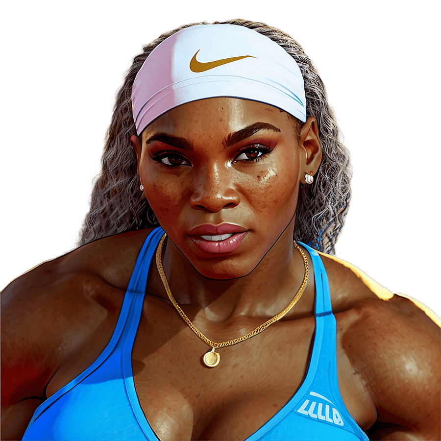 Serena Williams Sports Excellence PNG vpb
