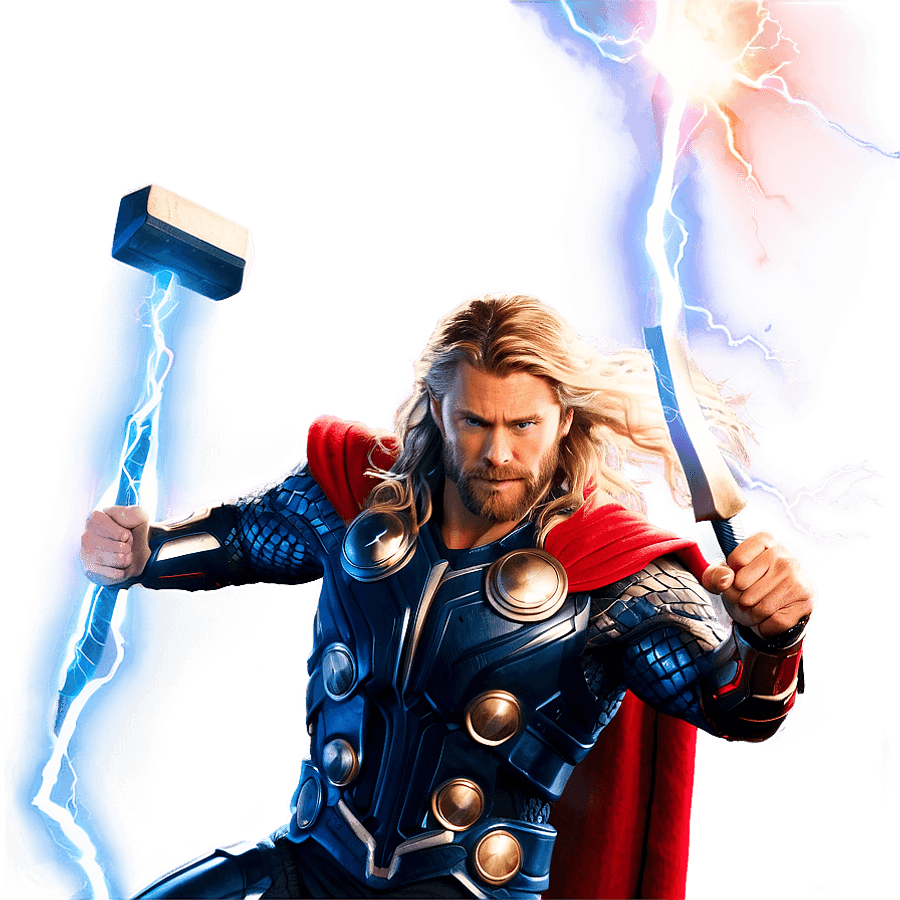 Thor Love And Thunder Final Battle PNG ubv87