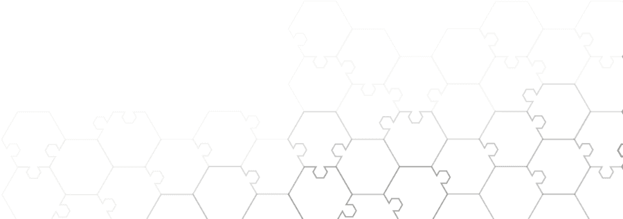 Blue Hexagonal Pattern Gradient