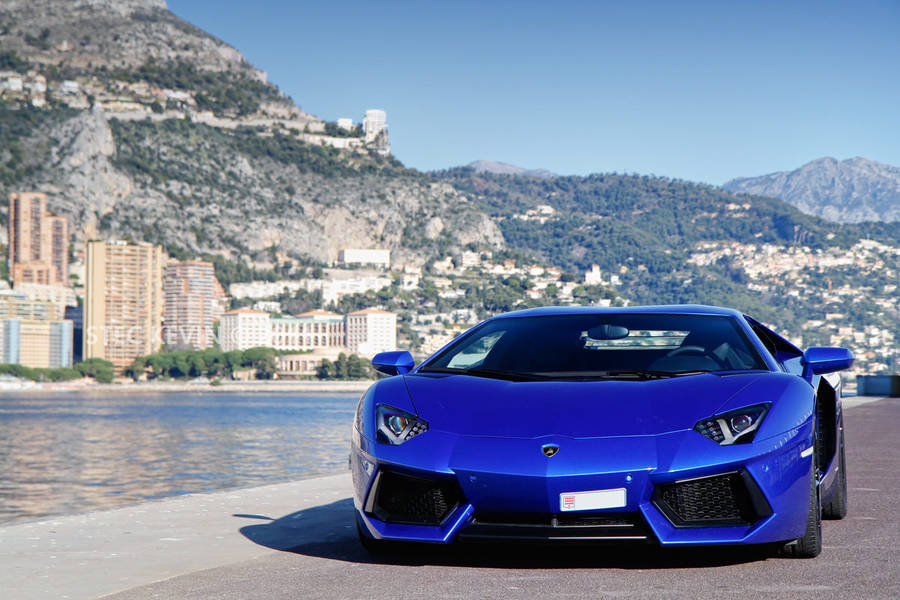 Download Blue Lamborghini Wallpaper HD Desktop - Page Wallpaper