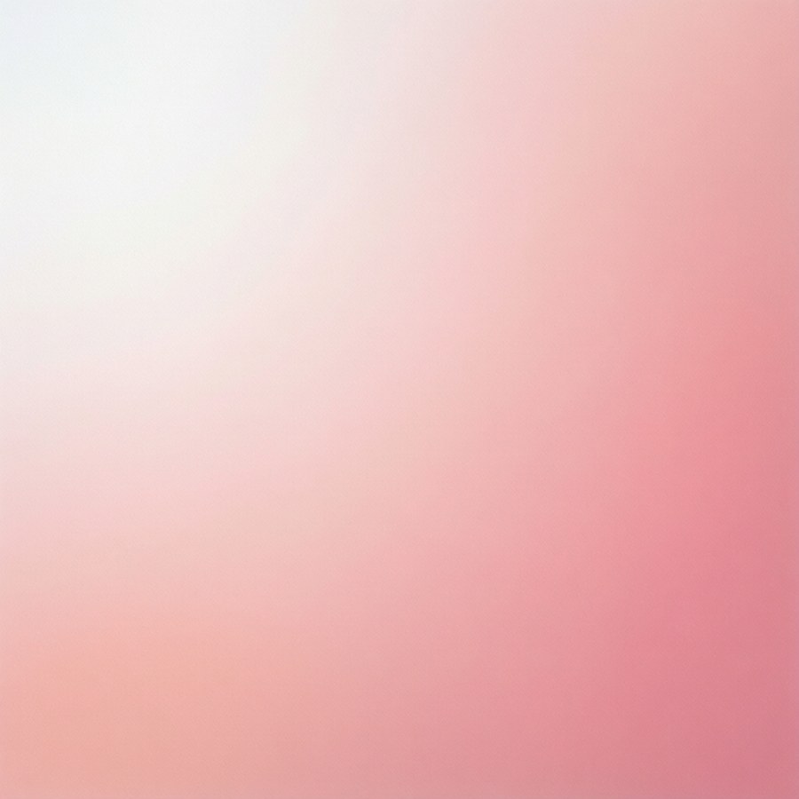 Smooth light pink ombre from white to blush.