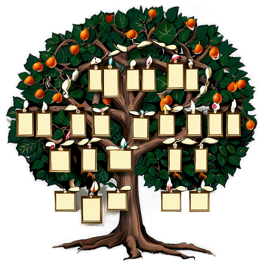 Heirloom Family Tree Picture PNG yvd