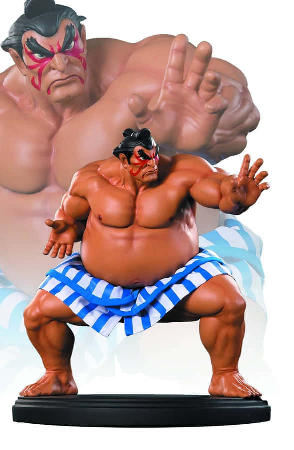 Figura di E. Honda di Street Fighter