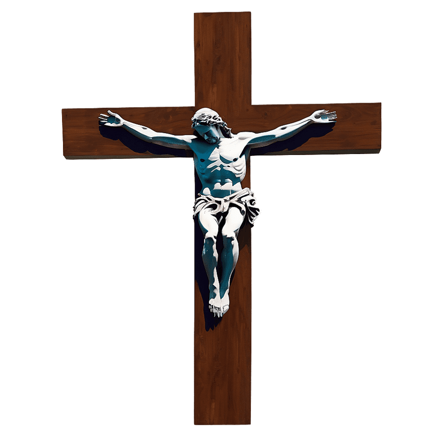 Thin Cross Design PNG bne76