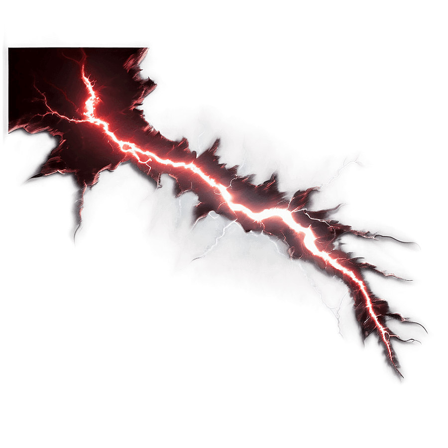 Red Lightning Tempest PNG edg60