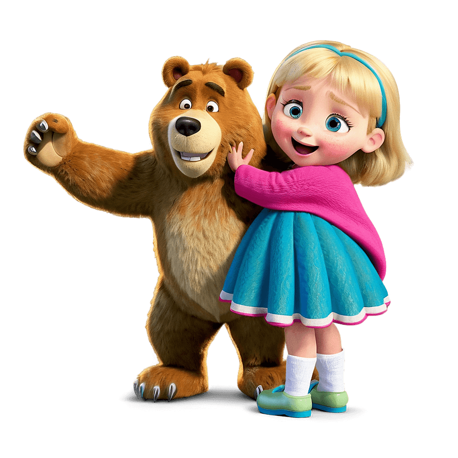 Masha Y El Oso Halloween Special PNG 05262024