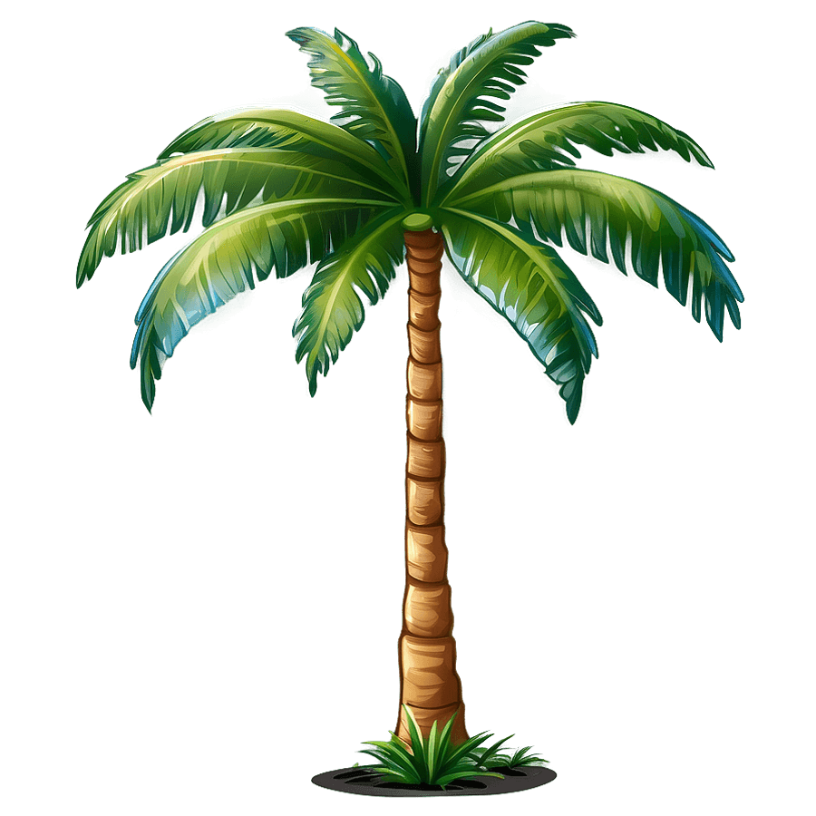Tropical Palm Tree Icon PNG syy85