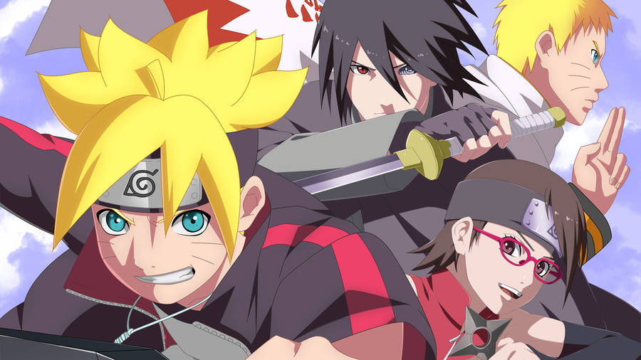 Download Boruto Sarada Sasuke And Naruto Wallpaper ...