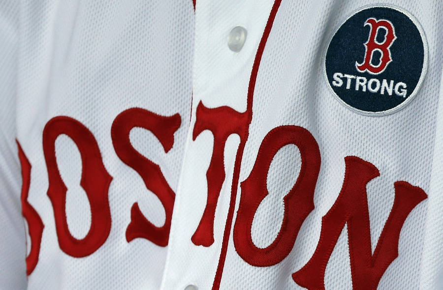 red sox jersey wallpaper