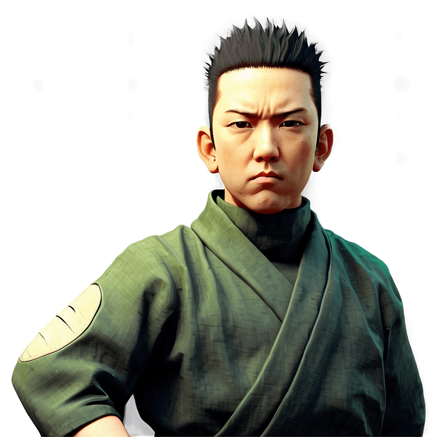 Shikamaru Shippuden Era Look PNG 67