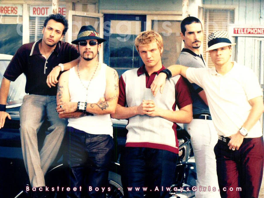 Download Boyband Backstreet Boys Vintage Poster Wallpaper 