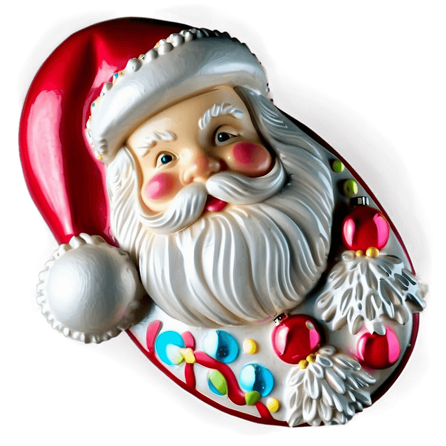 Santa-Themed Ornament PNG ivd70