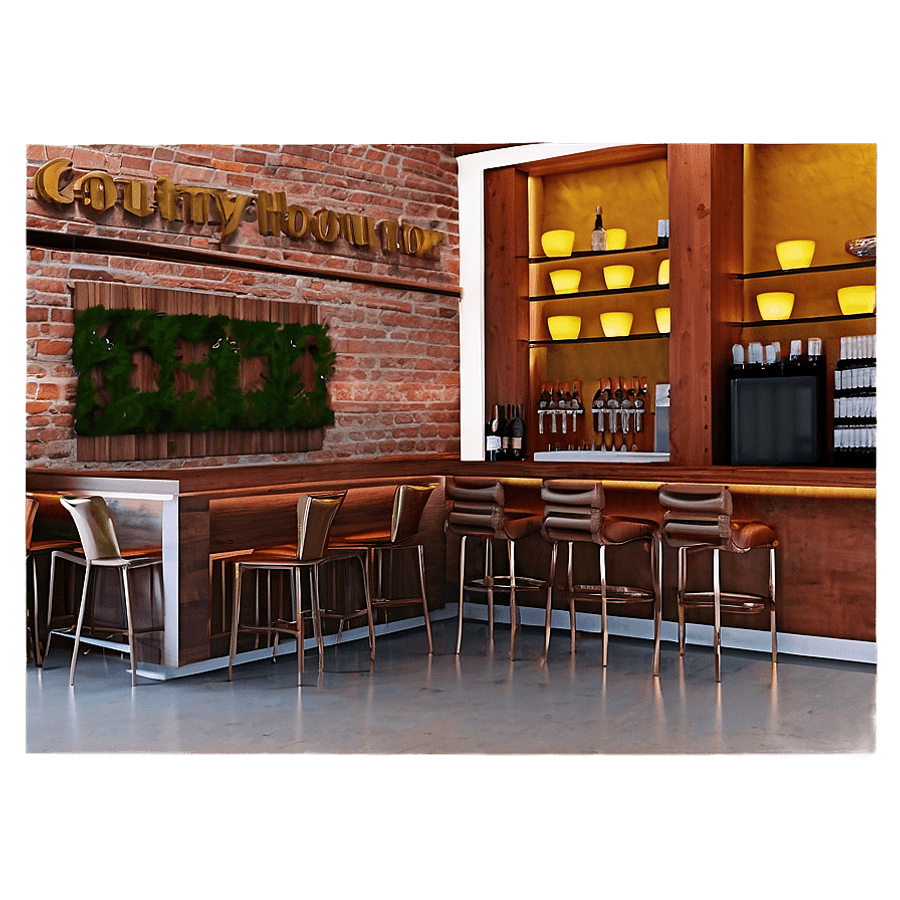 Cozy Happy Hour Corner PNG 06202024