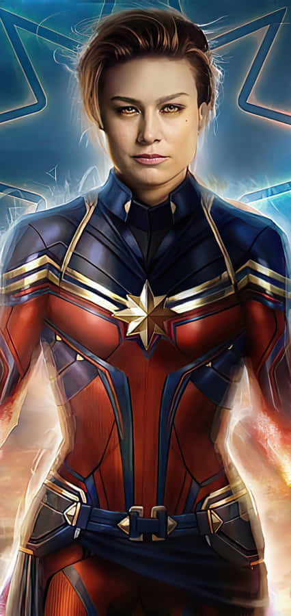 papelde parede de brie larson 1080 x 2280
