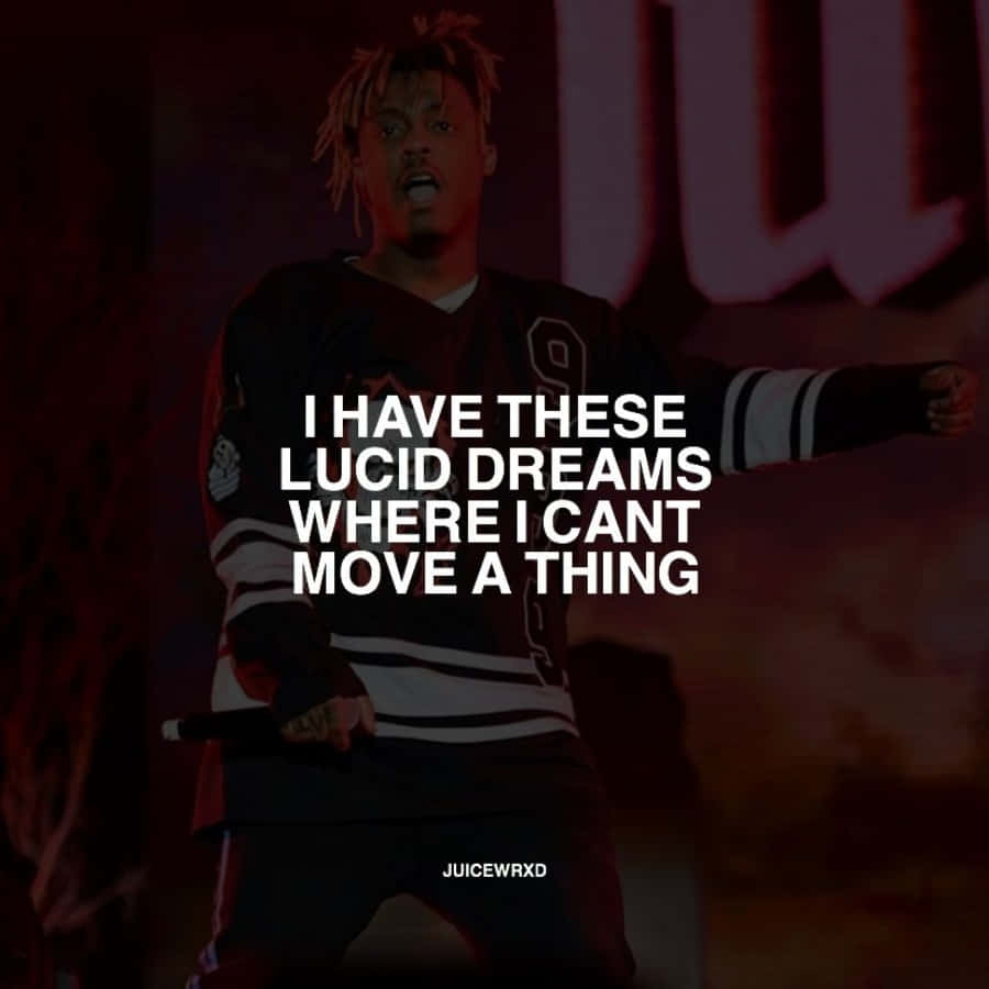Operad'arte con una citazione ispiratrice di Juice Wrld
