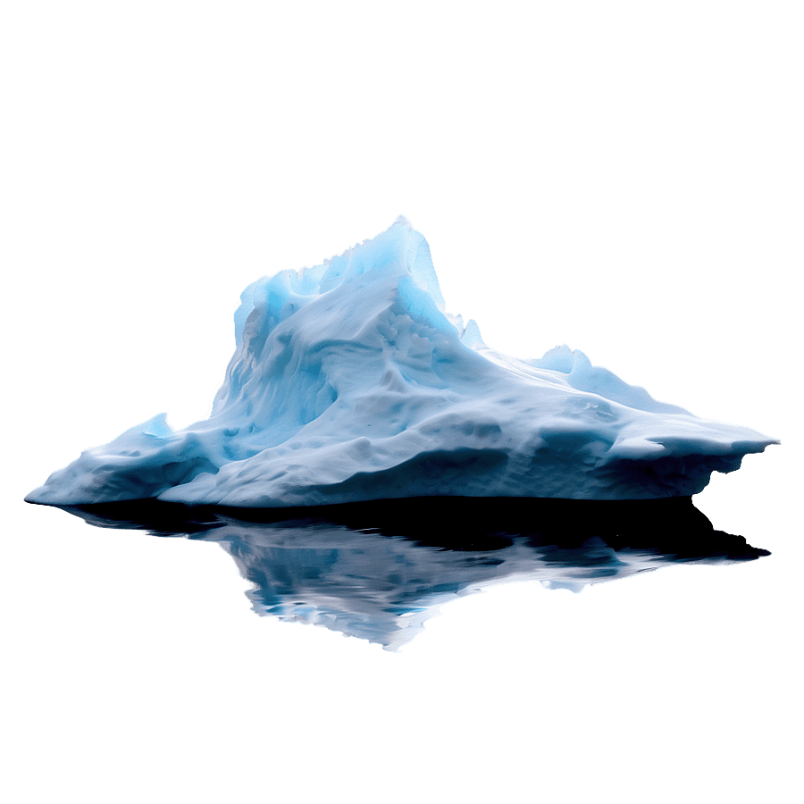 Iceberg in Foggy Weather PNG 56