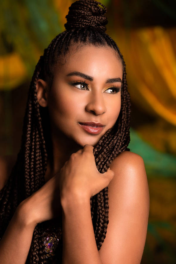 Download Braids Bun Wallpaper | Wallpapers.com