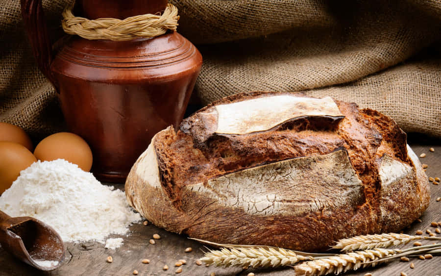 Bread background Background