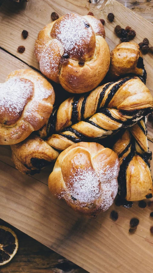 Download Breads With Sugar Wallpaper