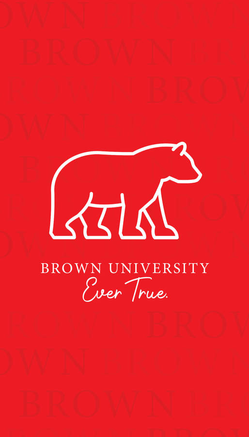 Download Brown University In Red Word Background Wallpaper