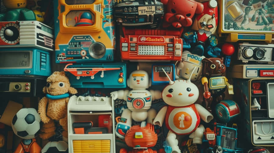 Coleção de Brinquedos Vintage