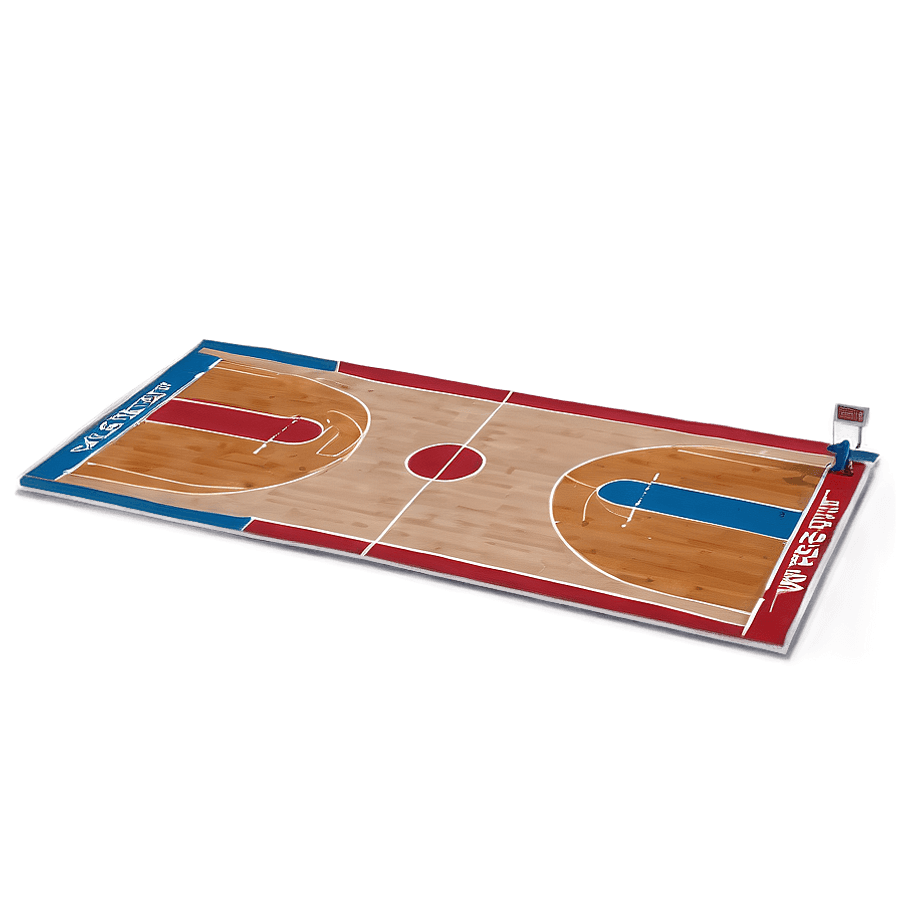 Basketball Court View PNG tml79