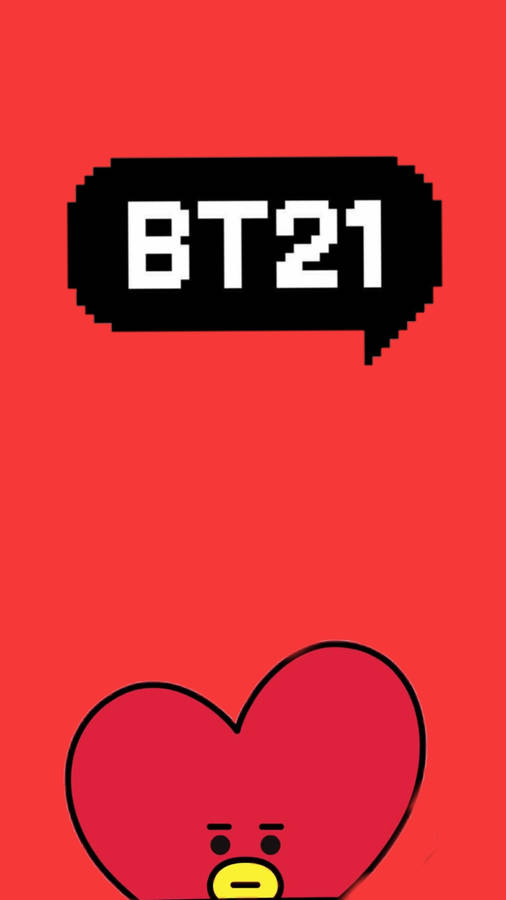 Download Bt21 Tata Callout Wallpaper | Wallpapers.com