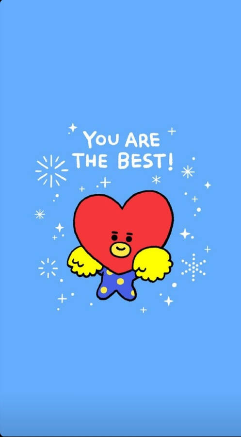 Download Bt21 Tata The Best Wallpaper | Wallpapers.com