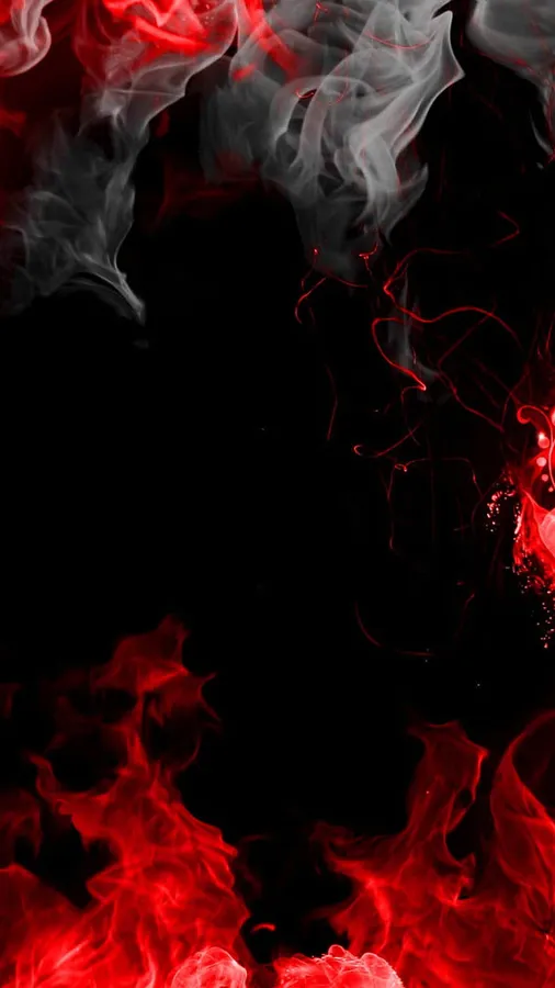 Red Smoke Background