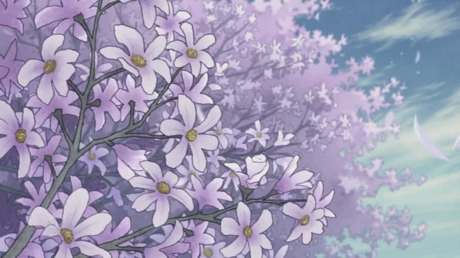 Papelde parede estético de Primavera para desktop